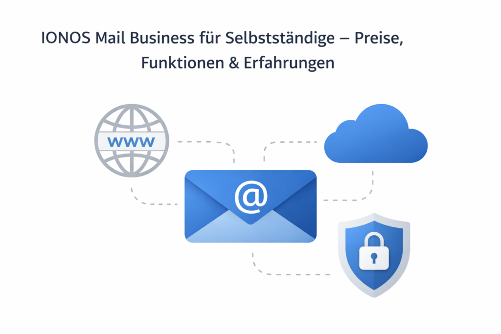 IONOS Mail Business im Überblick – günstige Business-E-Mail für Selbstständige
